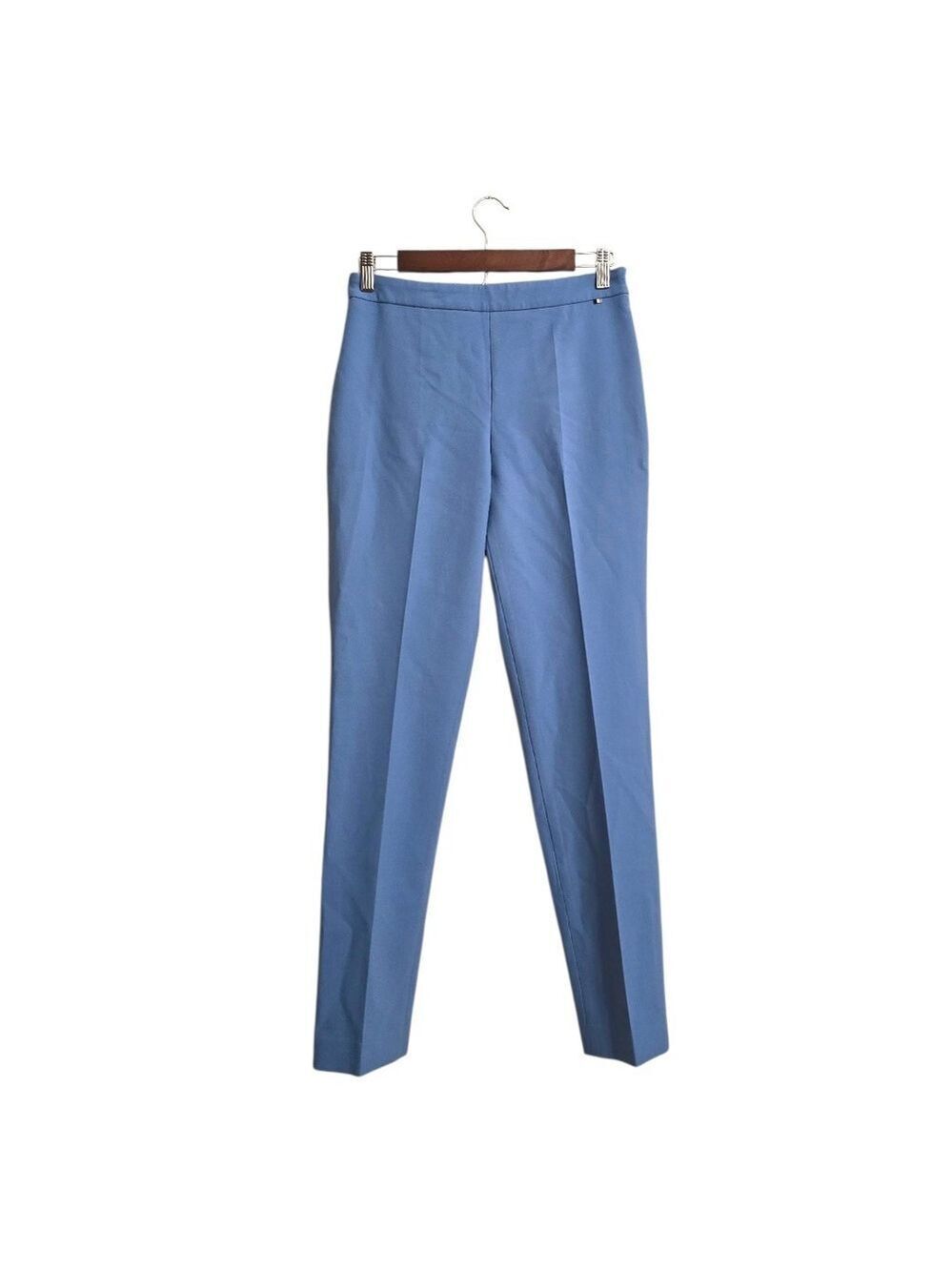 Hugo Boss Tiluna Side Zip Slim Ponte Trousers Sz 2